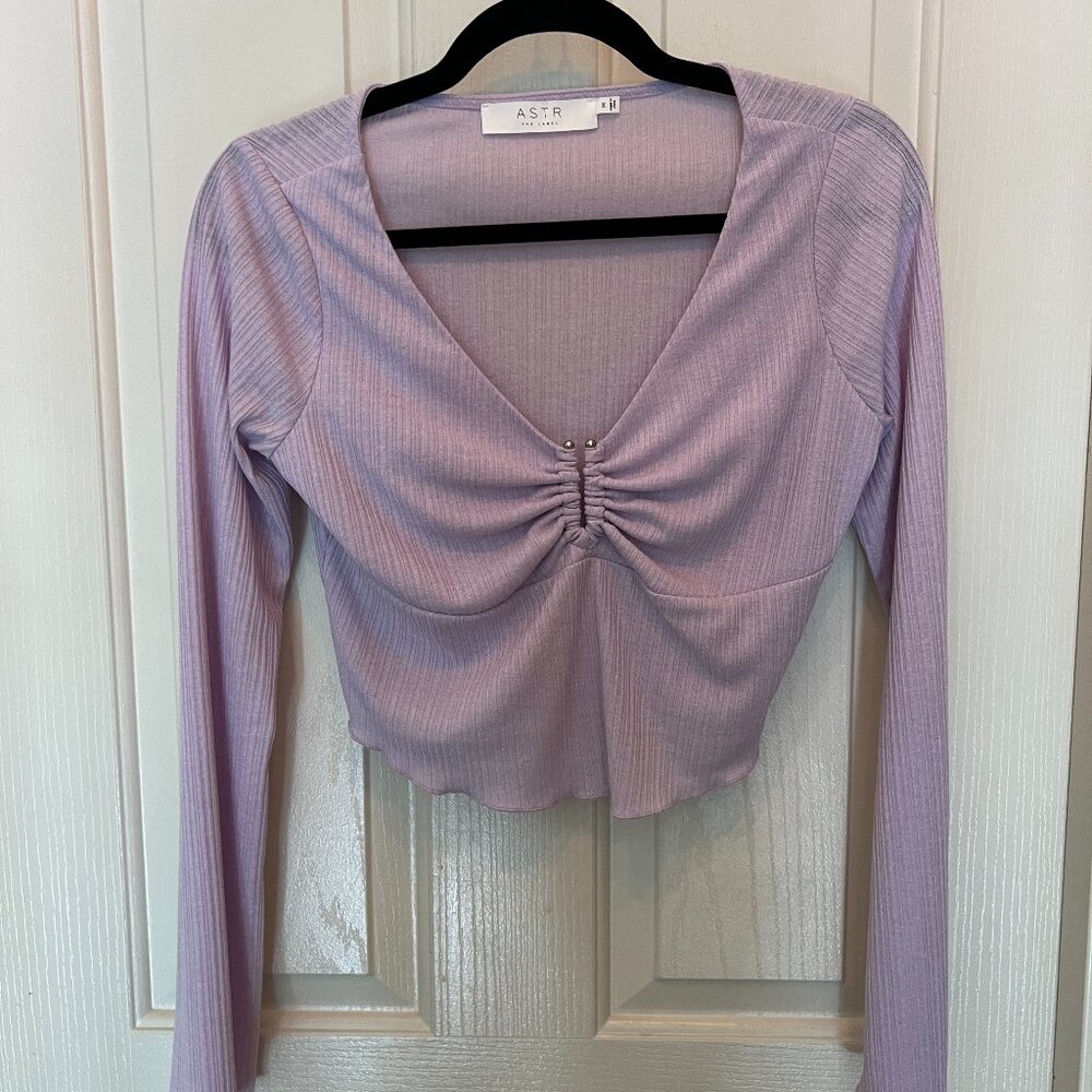 L/S Purple Top